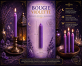 Bougies de rituel x3