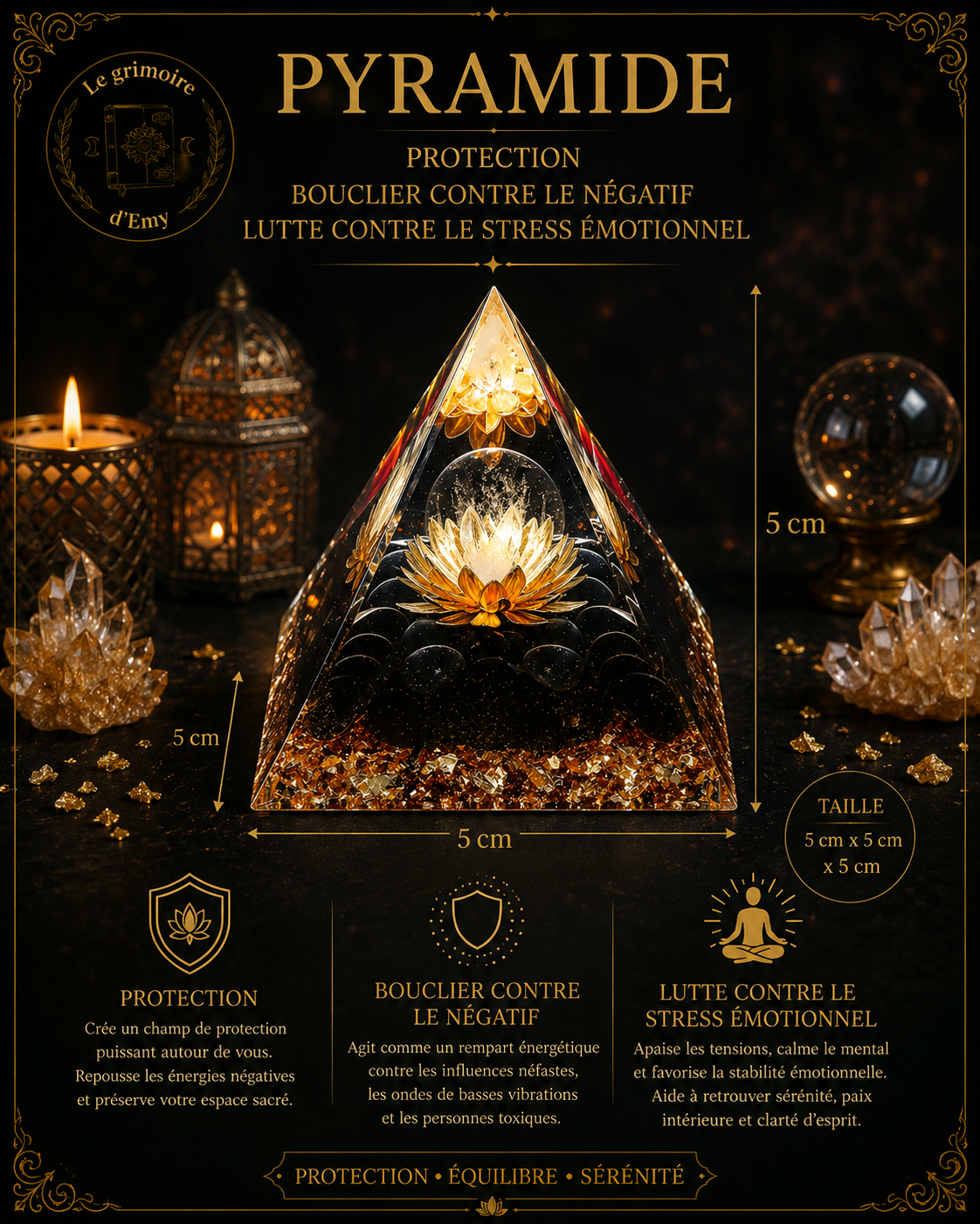Pyramide à intention