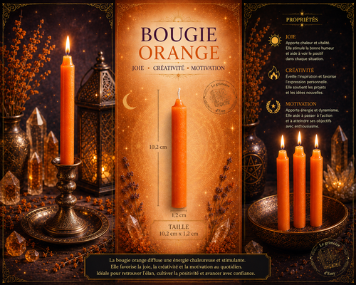 Bougies de rituel x3