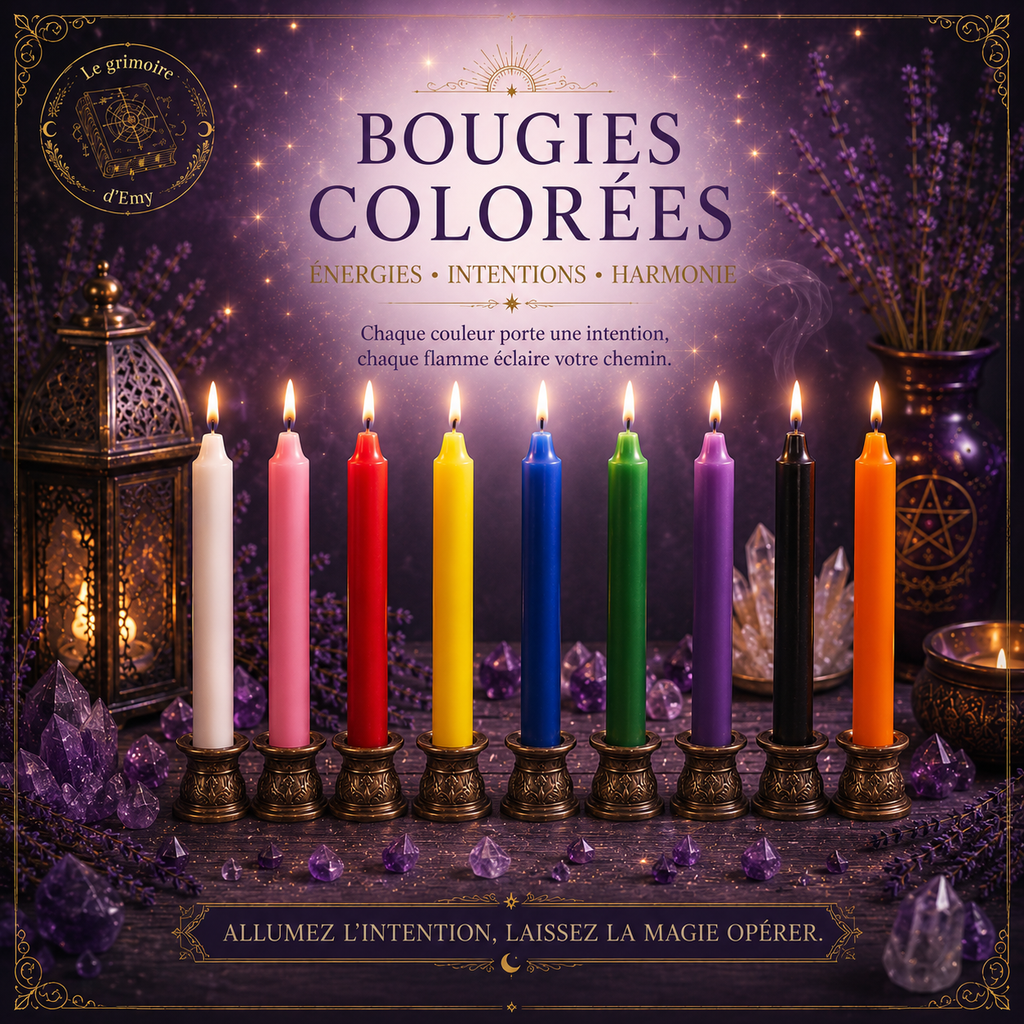 Bougies de rituel x3