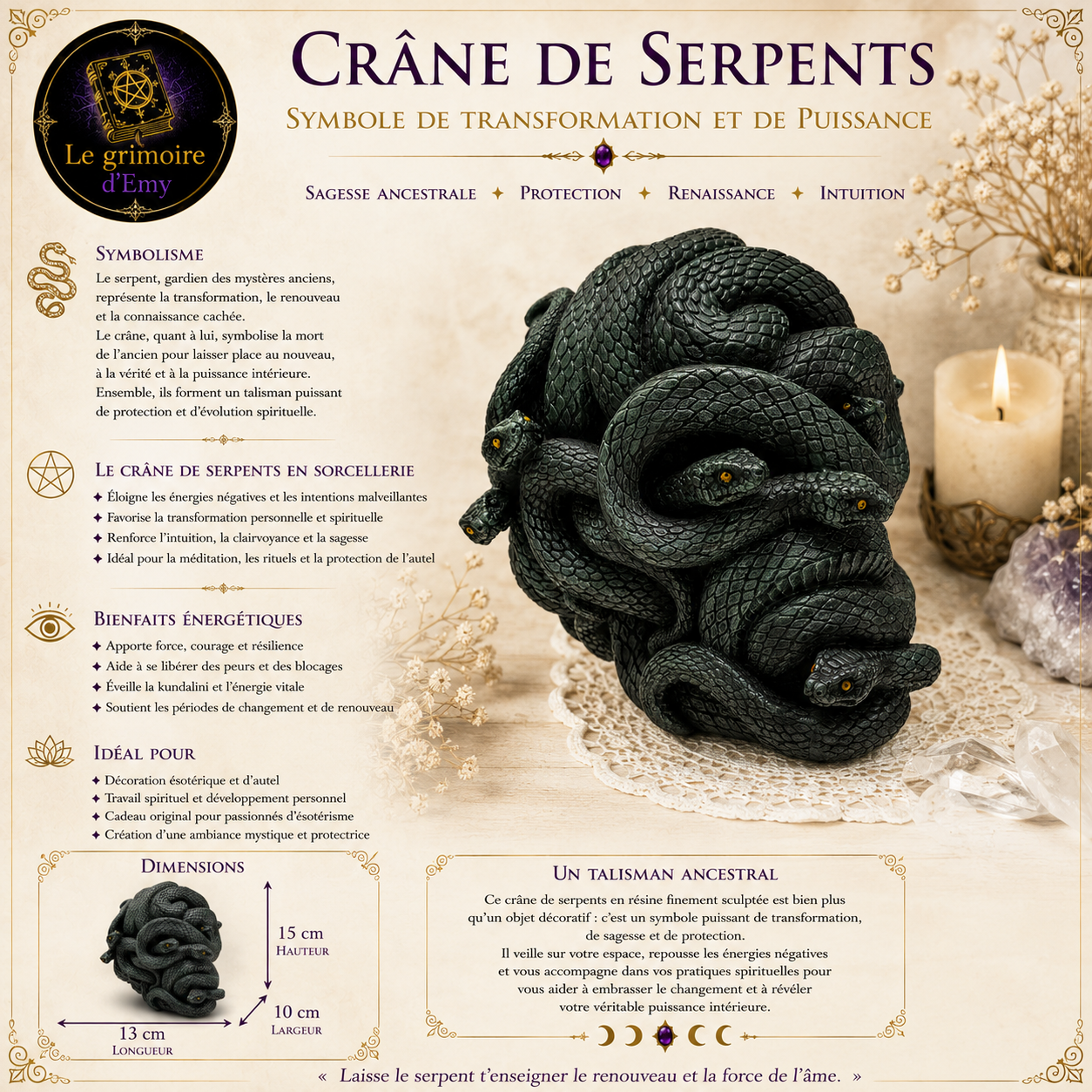 objet décoratifs et Statuettes