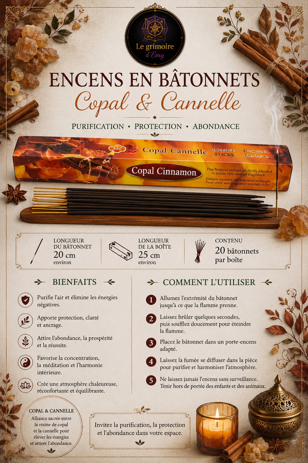 Encens & Fumigations