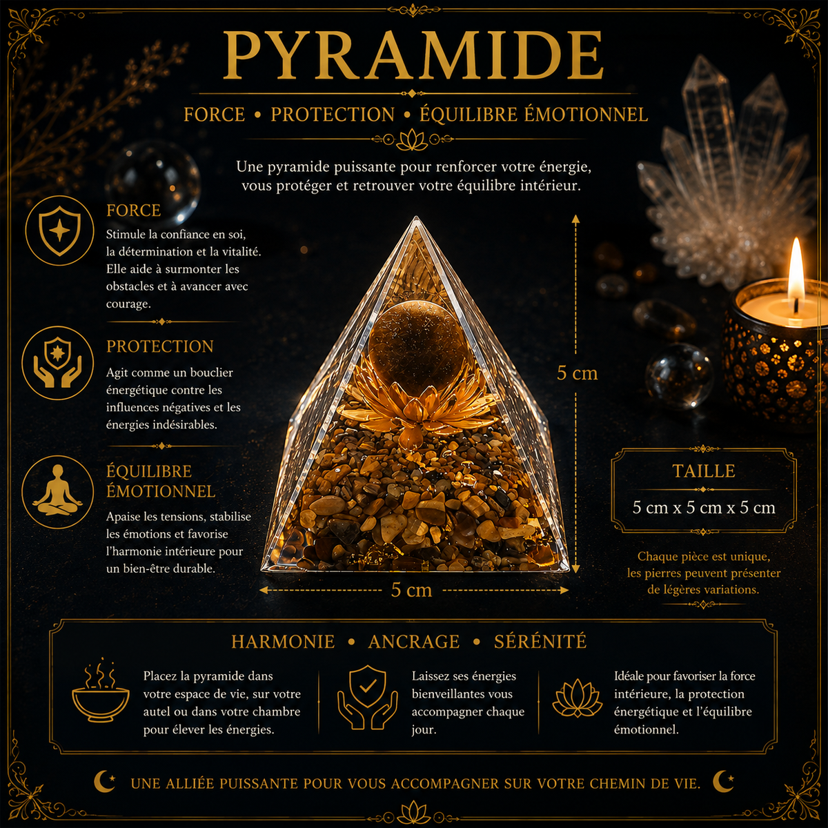 Pyramide à intention